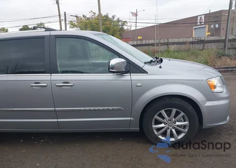 2014 Chrysler Town & Country Touring-L 30Th Anniversary из США, поврежденный, VIN 2C4RC1CG7ER424592